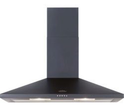 BELLING 70CHIM Chimney Cooker Hood - Black